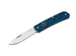 Böker Plus 01BO557 TECH TOOL BLUE Damast kapesní nůž 7,1 cm, modro-černá, G10, rozbíječ skla