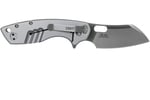 CRKT CR-5315 PILAR® LARGE SILVER vreckový nôž 6,8 cm, celooceľový