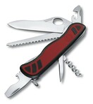 Victorinox 0.8361.MC Forester M Grip multifunkční nůž 111 mm, černo-červená, 10 funkcí