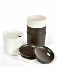 2459513015 Light My Fire MyCup´n Lid short 4-pack cocoa/cream