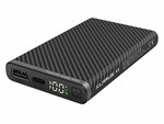 KLARUS K5 power bank 10 000 mah, szénszálas, gyorstöltés