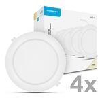 Modee LED Kerek LED Panel - Süllyesztett 18W 1980lm Semleges Fehér P4 (ML-LPRB4000K18WPN)