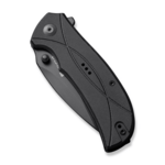S23097-1 Sencut Hyrax fekete G10 fogantyú fekete 9Cr18MoV pengebetét zár
