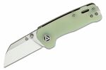 QS130XS-F1 QSP Knife Penguin Mini 14C28N, Jade G10 F1