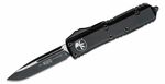 Microtech 231-1T UTX-85 Black Tactical Standard automatický nôž 7,6 cm, celočierna, hliník