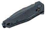 Kershaw K-2041 MONITOR vreckový nôž 7,6 cm, celočierna, DuraLock, GFN