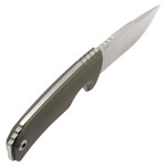 SOG-17-06-01-43 TELLUS FX - OLIVE DRAB kültéri kés 10,7 cm, Stonewash, zöld, GRN