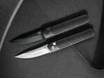 Böker Plus 01BO473 Kwaiken Grip Auto automatický nôž 8,5 cm, čierna, hliník, spona