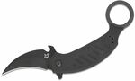 FX-826 FOX kések KARAMBIT PIKAL HAJTÓKÉS, N690 FEKETE IDROG.BLADE, G10 FEKETE KÉS