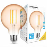 Modee Smart Lighting LED Filament Amber Globe žárovka E27 4W teplá bílá (ML-G95FA1800K4WE27)