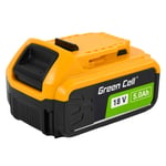 PTDW18V5 Green Cell batéria pre DeWalt XR 18V 5Ah DCB182