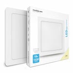 Modee Smart Lighting LED panel, négyzet alakú, felületre szerelt 18 W, semleges fehér (ML-LPS4000K18