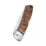 QSP Knife QS132 Mustang vreckový nôž 8 cm, drevo, mamutí zub