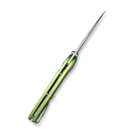 C23052-3 CIVIVI Starflare Lime Green Aluminum Handle Satin Finished Nitro-V Blade Butt