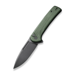 CIVIVI C21006-2 Conspirator zsebkés 8,8 cm, Black Stonewash, zöld, Micarta