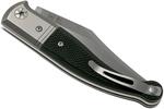 GT01 GBK LionSteel Niolox blade, Black G10 Handle, Titanium Bolster & liners