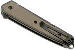 CRKT CR-7091 CINCO™ DESERT TAN BLACK kapesní nůž 7,3 cm, Black Stonewash, písková hnědá, G10, ocel