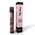 Puff House Lychee Ice ZERO 800+ beznikotinová jednorázová e-cigareta, ledové liči