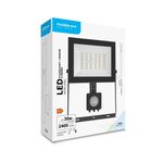 Modee LED Reflektor E-series + senzor 30W 120° 2400lm studená bílá (ML-FLS6000K30WSEN)