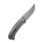 We Knife WE21015-4 Shuddan vreckový nôž 8,8 cm, Gray Stonewash, šedá, titán