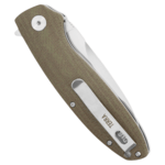 PFB01KAS Petrified Fish PFB01
Terra Satin D2 Khaki Micarta