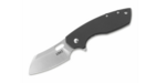 CRKT CR-5315G PILAR® LARGE BLACK vreckový nôž 6,8 cm, čierna, G10