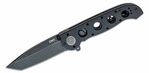 CRKT CR-M16-04DB M16®-04DB Tanto zsebkés 9,9 cm, Fekete Stonewash, fekete, alumínium