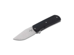 Böker Plus 01BO639 URBAN TRAPPER STUBBY malý kapesní nůž 5 cm, Stonewash, černá, G10, pouzdro nylon