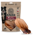 DOG SNAQ 99190 doplnkové krmivo pre psy - sušené hovädzie ucho 1ks