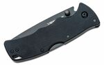 Cold Steel FL-C3T10A VERDICT 3" TANTO vreckový nôž 7,6 cm, celočierna, G10