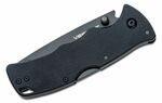 Hideg acél FL-C3T10A VERDICT 3" TANTO zsebkés 7,6 cm, teljesen fekete, G10