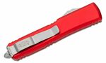 Microtech 121-4RD Ultratech Satin Standard Red automatický nôž 8,8 cm, červená, hliník