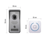H1139 Emos Samostatná IP kamerová jednotka EM-102WIFI s apkou pro mobil