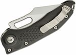 Microtech 169-10 Stitch Standard automatický nůž 9,2 cm, Stonewash, černá, hliník 