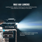 Baldr S BL OLIGHT 3.7V 380mAh Rechargeable (Built-in)