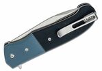 CRKT CR-6880 Ignitor® Assisted Silver vreckový nôž 8,8 cm, čierna, modrá, G10