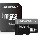 AUSDH16GUICL10-RA1 ADATA Pamäťová karta 16GB MicroSDHC Premier,class 10, s adaptérom