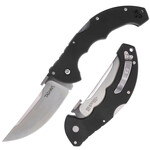 Cold Steel 21TTL Talwar vreckový nôž 10 cm, čierna, G10, spona 