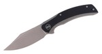 We Knife WE19022F-1 Snick zsebkés 8,8 cm, Stonewash, titán, fekete G10