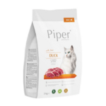 PIPER 25802656 DRY FOR CAT krmivo pre dospelé mačky - kačacie mäso 3 kg