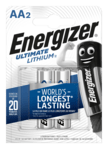 Energizer Ultimate Lithium AA / 2 FR6 / 2 1,5V 2db 7638900262636