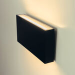 Modee LED čierna nástenná lampa 8W 710lm neutrálna biela (ML-LWL0004)