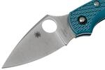 Spyderco C28FP2K390 Dragonfly 2 K390 kapesní nůž 5,8 cm, Satin, modrá, FRN