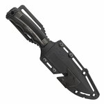 SOG-SS1003-CP SEAL STRIKE - BLACK TINI taktický nůž 12,4 cm, celočerná, GRN, pouzdro nylon