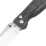 Kizer V3657C1 Cryptid vreckový nôž 7,5 cm, čierna, Micarta