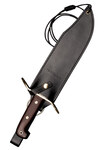 Cold Steel 81B Wild West Bowie nůž/šable 27,3 cm, dřevo, kožené pouzdro