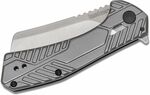 Kershaw K-3445 STATIC zsebkés 7,4 cm, szürke, teljesen acél