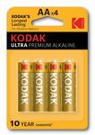 Kodak Ultra Premium alkalické baterie AA 1,5V 4ks 887930959512