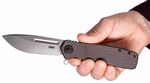 CRKT CR-K252GXP Homefront™ OD Green vreckový nôž s asistenciou 9 cm, sivá, hliník 