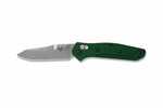 Benchmade 945 MINI OSBORNE vreckový nôž 7,4 cm, AXIS, zelená, hliník 
